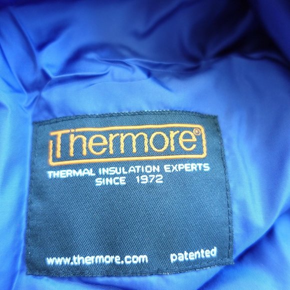 Blue Navy Down Jacket Women Large Packable Western Pom Pom Italy NWT ASPESI $565 - Picture 8 of 14